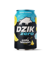 Cola&Lemon Carbonated Drink Zero Caffeine 330ml WK Dzik
