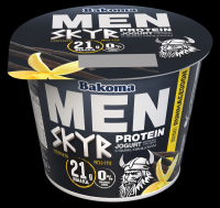 Protein Yoghurt Men Skyr Wanillia 300g Bakoma