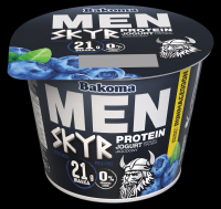 Protein Yoghurt Men Skyr Jagoda 300g Bakoma