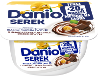 Serek Danio Czekoladowo-Orzechowe 150g Danone